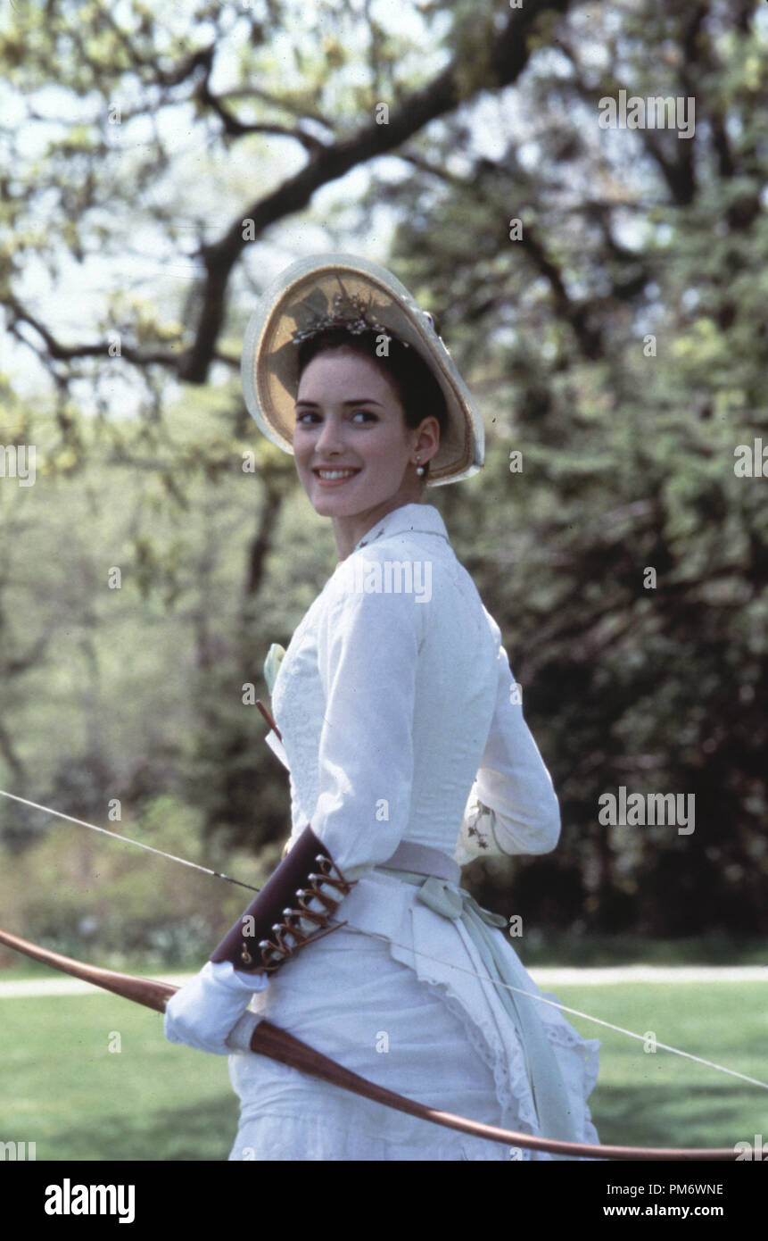 Photo du film de 'l'âge d'Innocence' Winona Ryder © 1993 Columbia Crédit photo : Phillip Caruso Banque D'Images