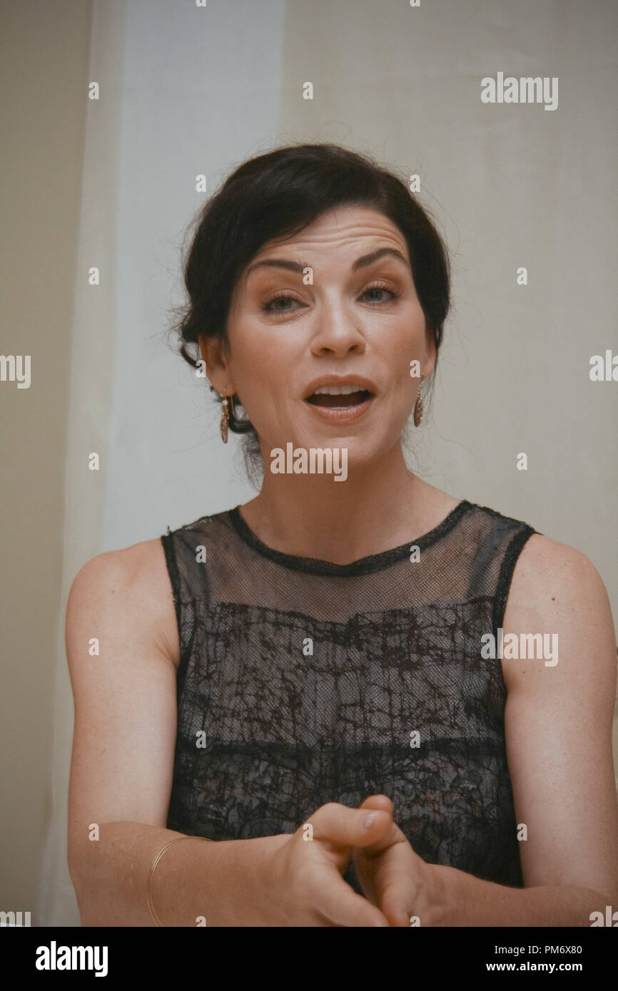 Julianna Margulies 'The Good Wife' Session de portrait, le 19 septembre 2011. La reproduction par les tabloïds américains est absolument interdit. Référence #  31183 Fichier 006CCR pour un usage éditorial uniquement - Tous droits réservés Banque D'Images
