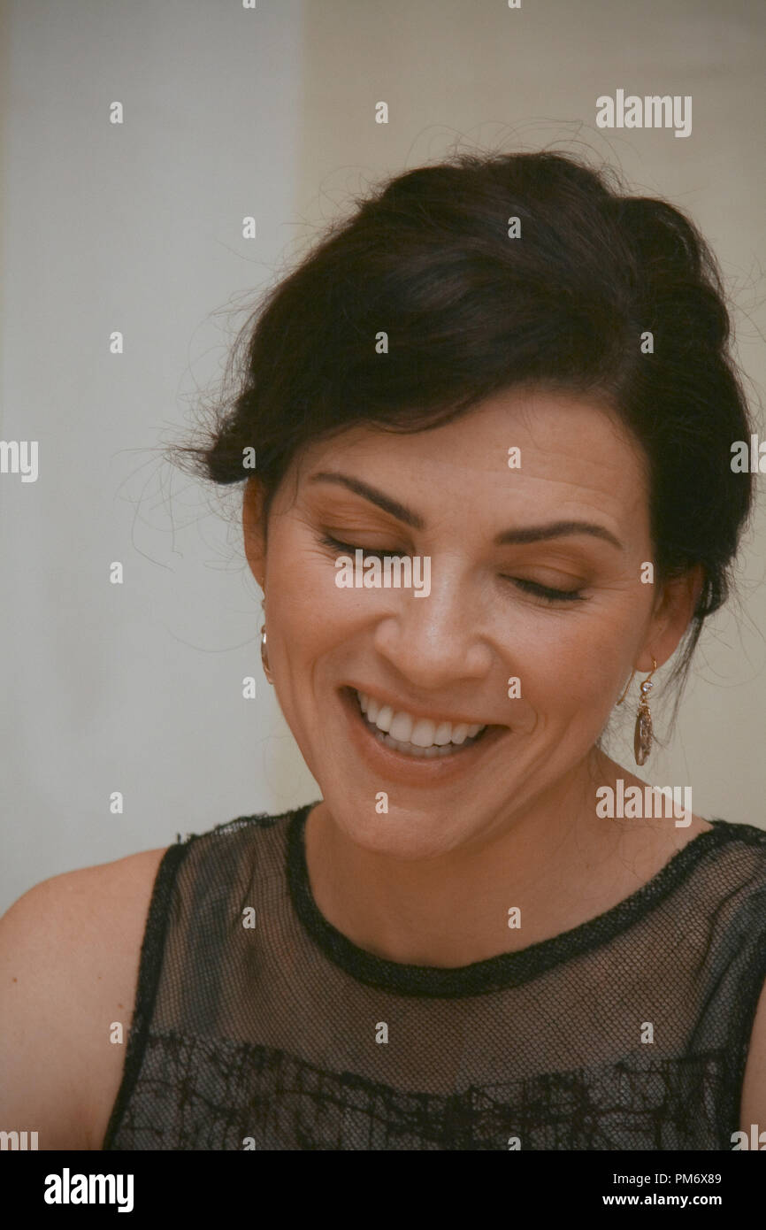 Julianna Margulies 'The Good Wife' Session de portrait, le 19 septembre 2011. La reproduction par les tabloïds américains est absolument interdit. Référence #  31183 Fichier 015CCR pour un usage éditorial uniquement - Tous droits réservés Banque D'Images