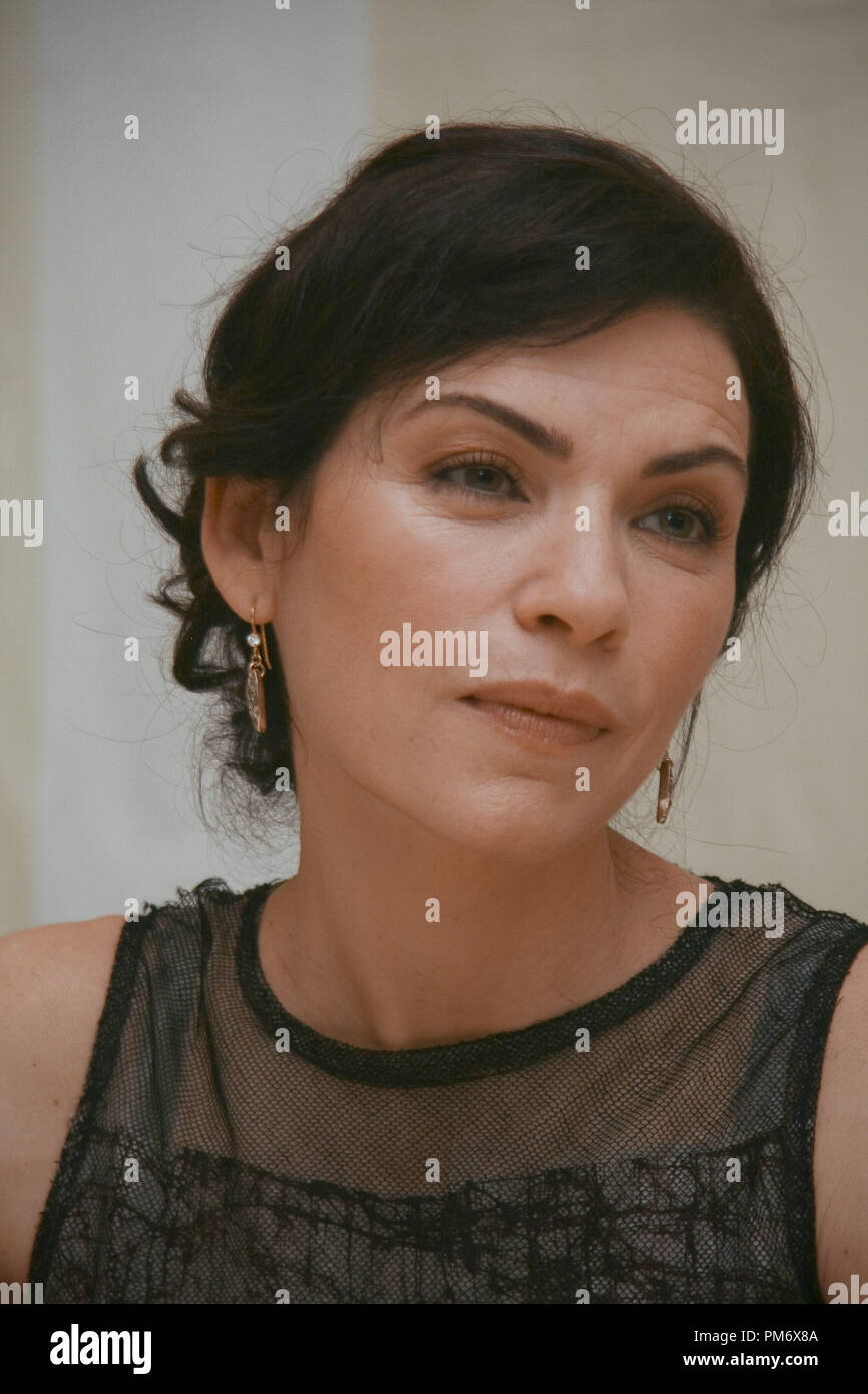 Julianna Margulies 'The Good Wife' Session de portrait, le 19 septembre 2011. La reproduction par les tabloïds américains est absolument interdit. Référence #  31183 Fichier 016CCR pour un usage éditorial uniquement - Tous droits réservés Banque D'Images