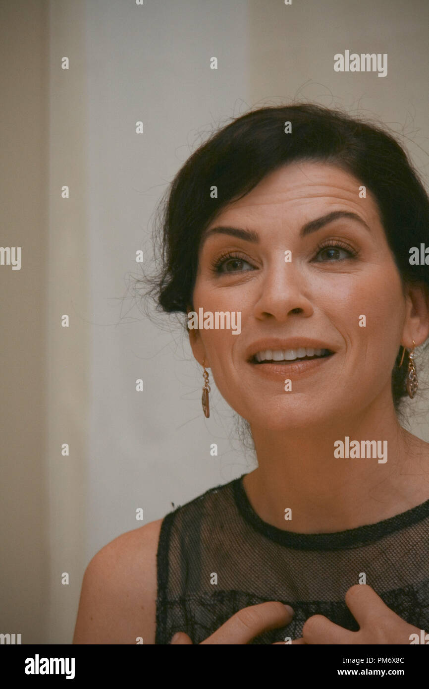 Julianna Margulies 'The Good Wife' Session de portrait, le 19 septembre 2011. La reproduction par les tabloïds américains est absolument interdit. Référence #  31183 Fichier 018CCR pour un usage éditorial uniquement - Tous droits réservés Banque D'Images