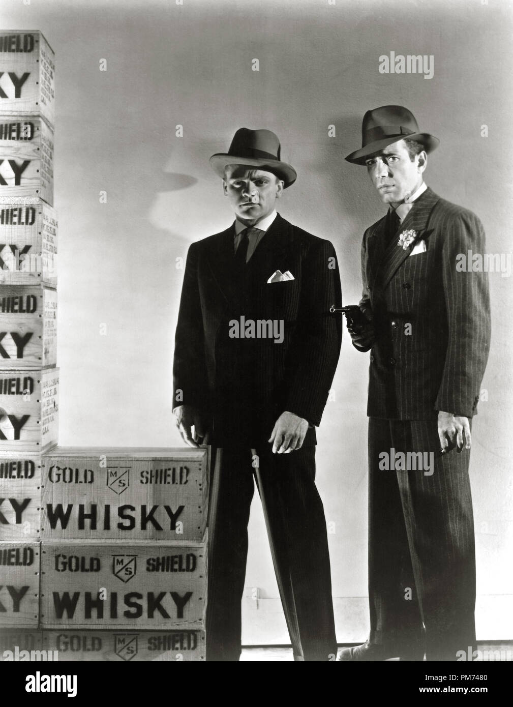James Cagney et Humphrey Bogart, "Les années folles" 1939 Warner de référence de dossier 30928 056THA Banque D'Images