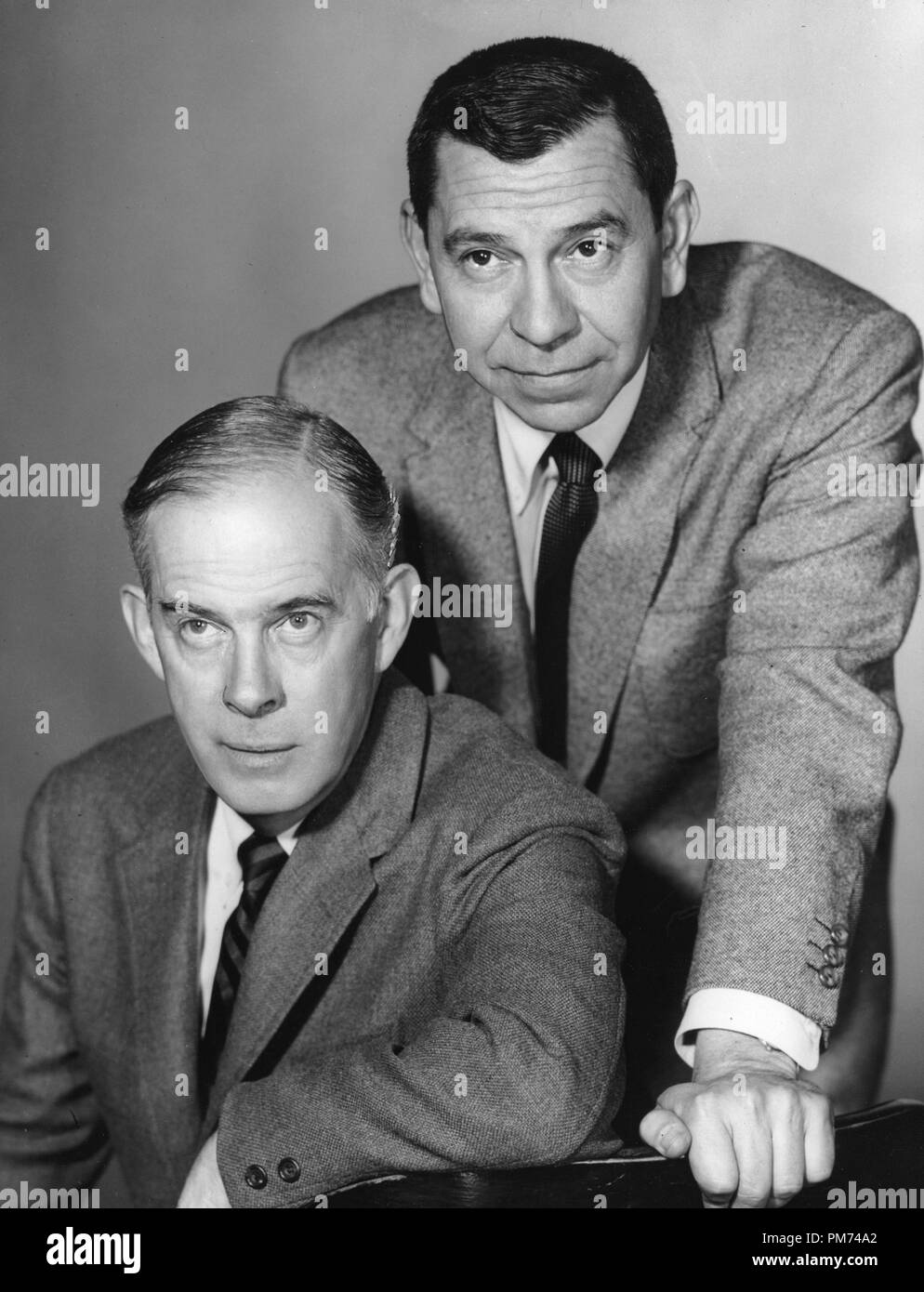 Studio publicité Still : 'Dragnet' Jack Webb, Harry Morgan circa 1966 référence du fichier 30928 1012THA Banque D'Images