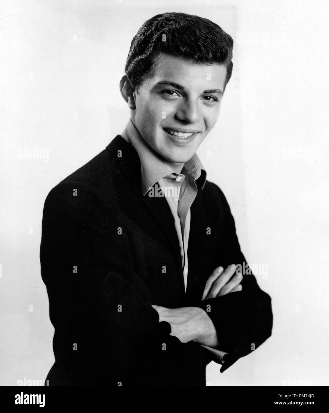 Studio publicité Still : Frankie Avalon circa 1959 référence du fichier # 30928 1196THA Banque D'Images