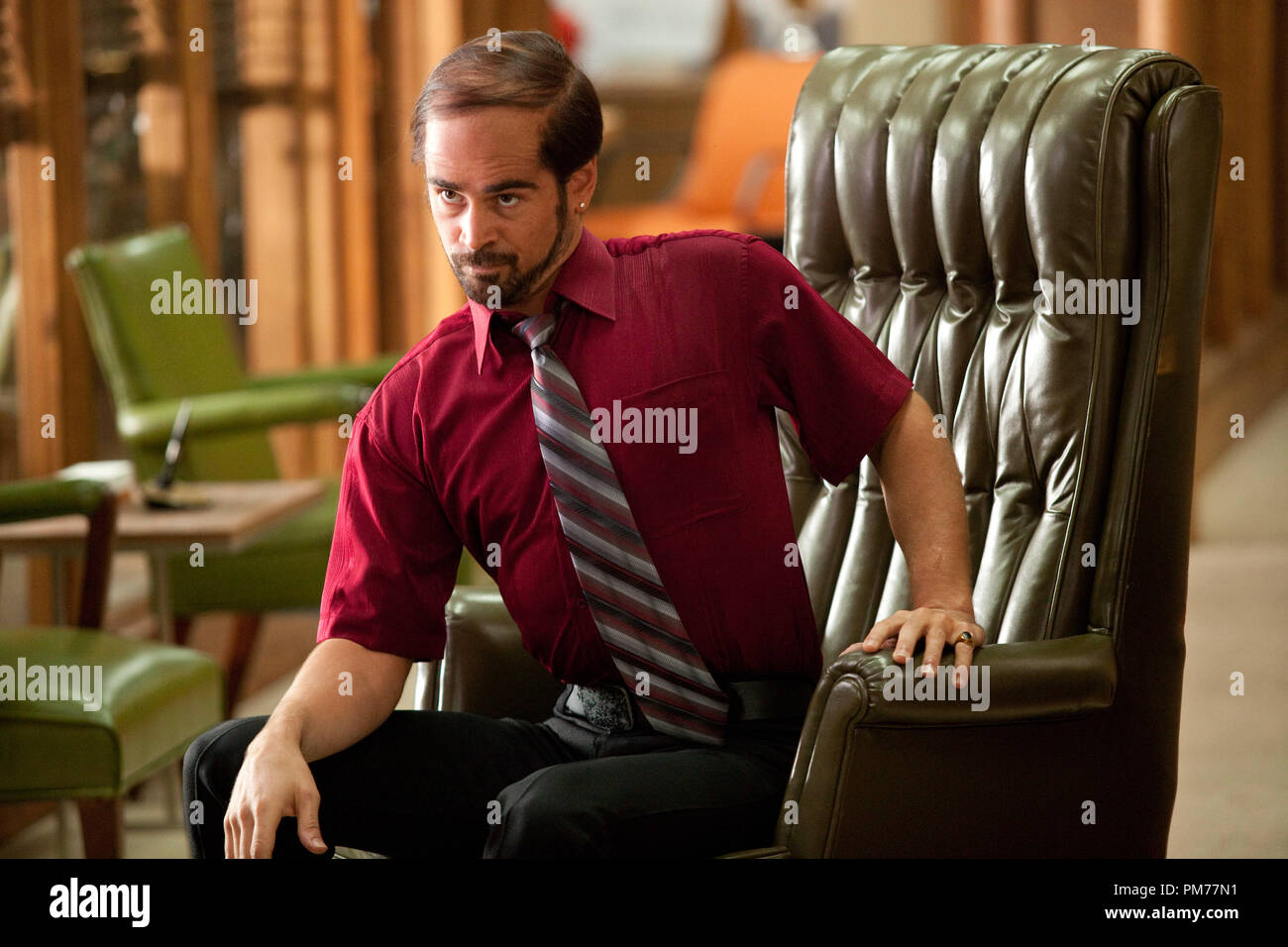 COLIN FARRELL comme Pellit Jr. à New Line Cinema's comedy "HORRIBLE BOSSES", un communiqué de Warner Bros Pictures. Banque D'Images