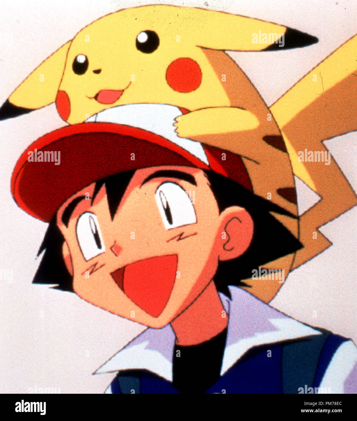 Photo du film de 'Pokemon' Ash, Pikachu © 1998 Warner Bros. Référence #  30996313THA pour un usage éditorial uniquement - Tous droits réservés Banque D'Images
