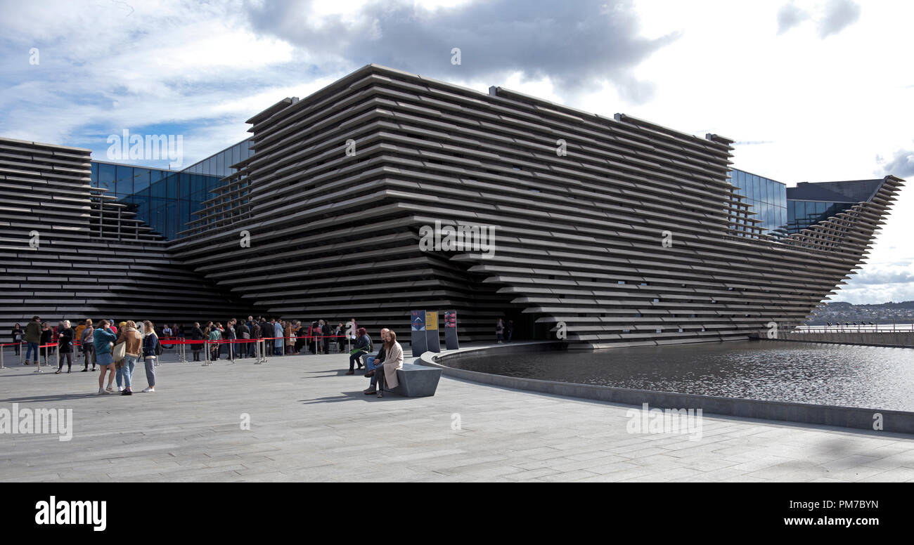 V&A, design museum, Dundee, Écosse, Royaume-Uni, Europe Banque D'Images