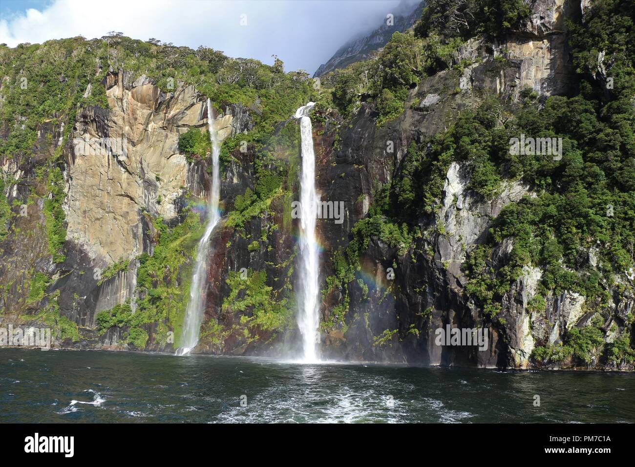 Milford Sound - Nouvelle Zélande Banque D'Images