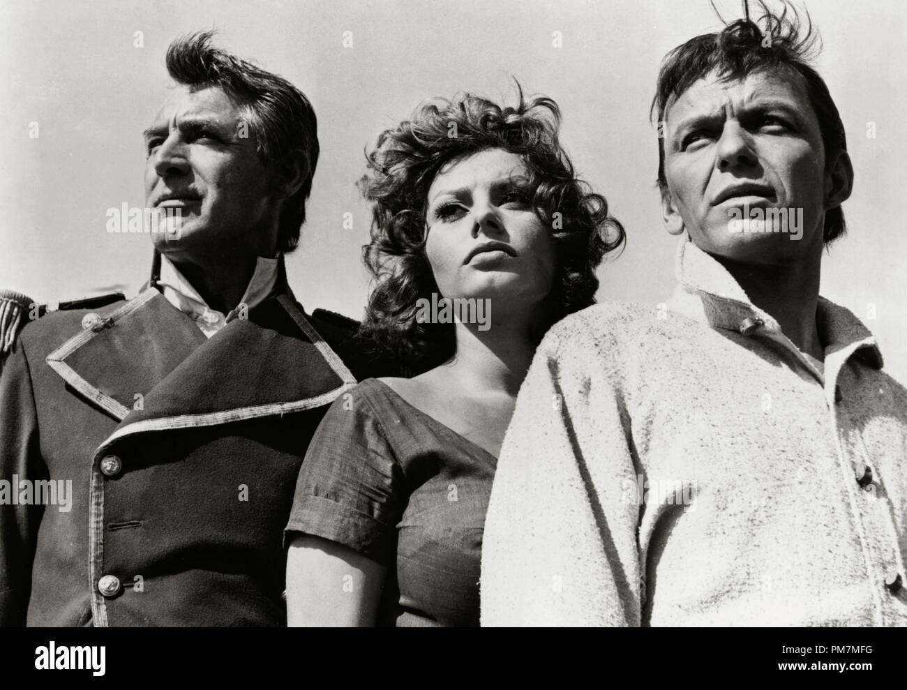 Cary Grant, Sophia Loren et Frank Sinatra, 'la fierté et la Passion" de référence de dossier 31202 1957 303THA Banque D'Images