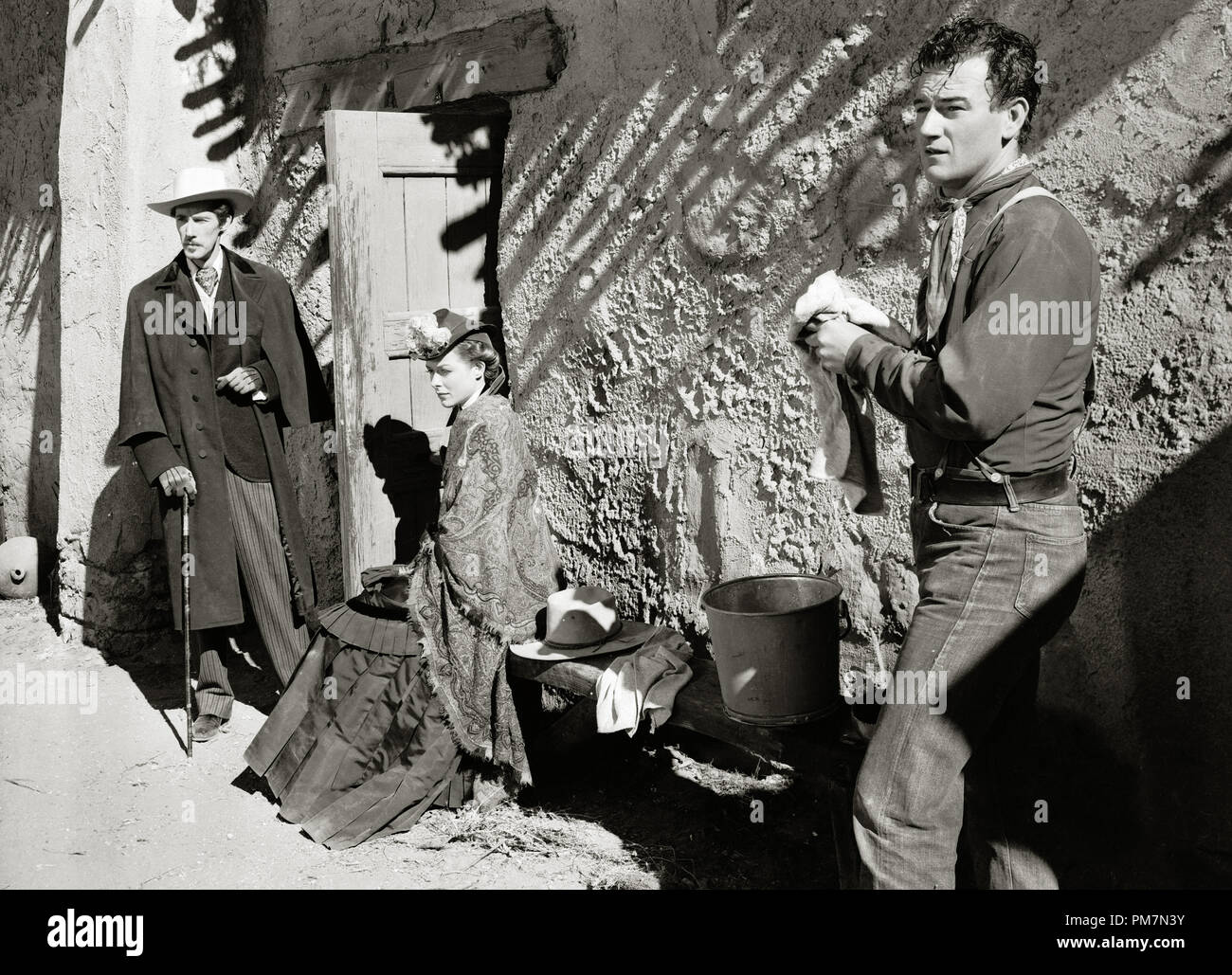 John Carradine, Claire Trevor, John Wayne ''Stagecoach' de référence de dossier 31202 1939 673THA Banque D'Images