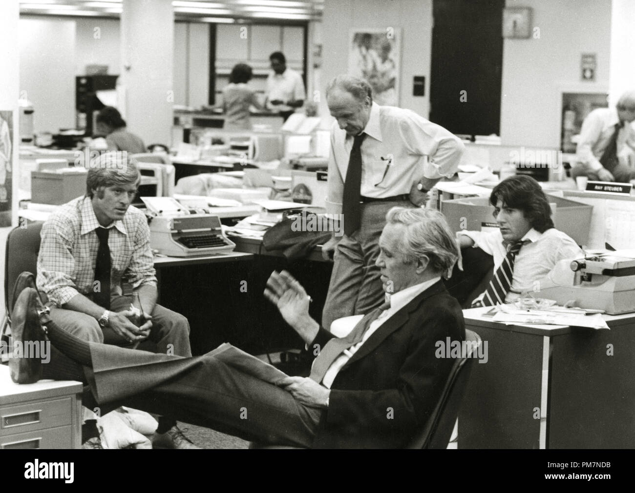 All the presidents men robert redford Banque de photographies et d