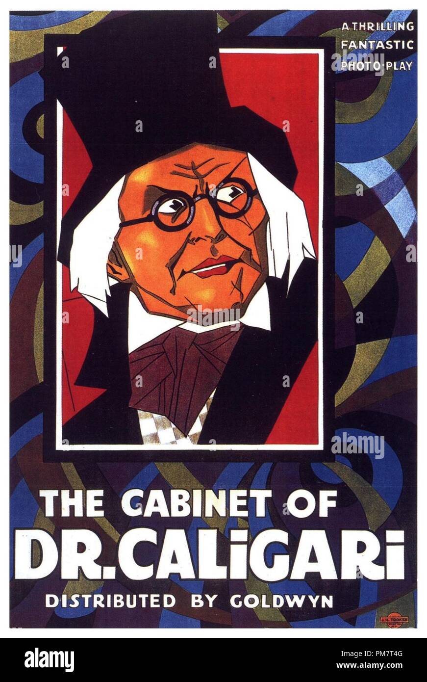 "Le Cabinet du Dr. Caligari" Poster 1920 #  31386 Référence de fichier 547THA Banque D'Images