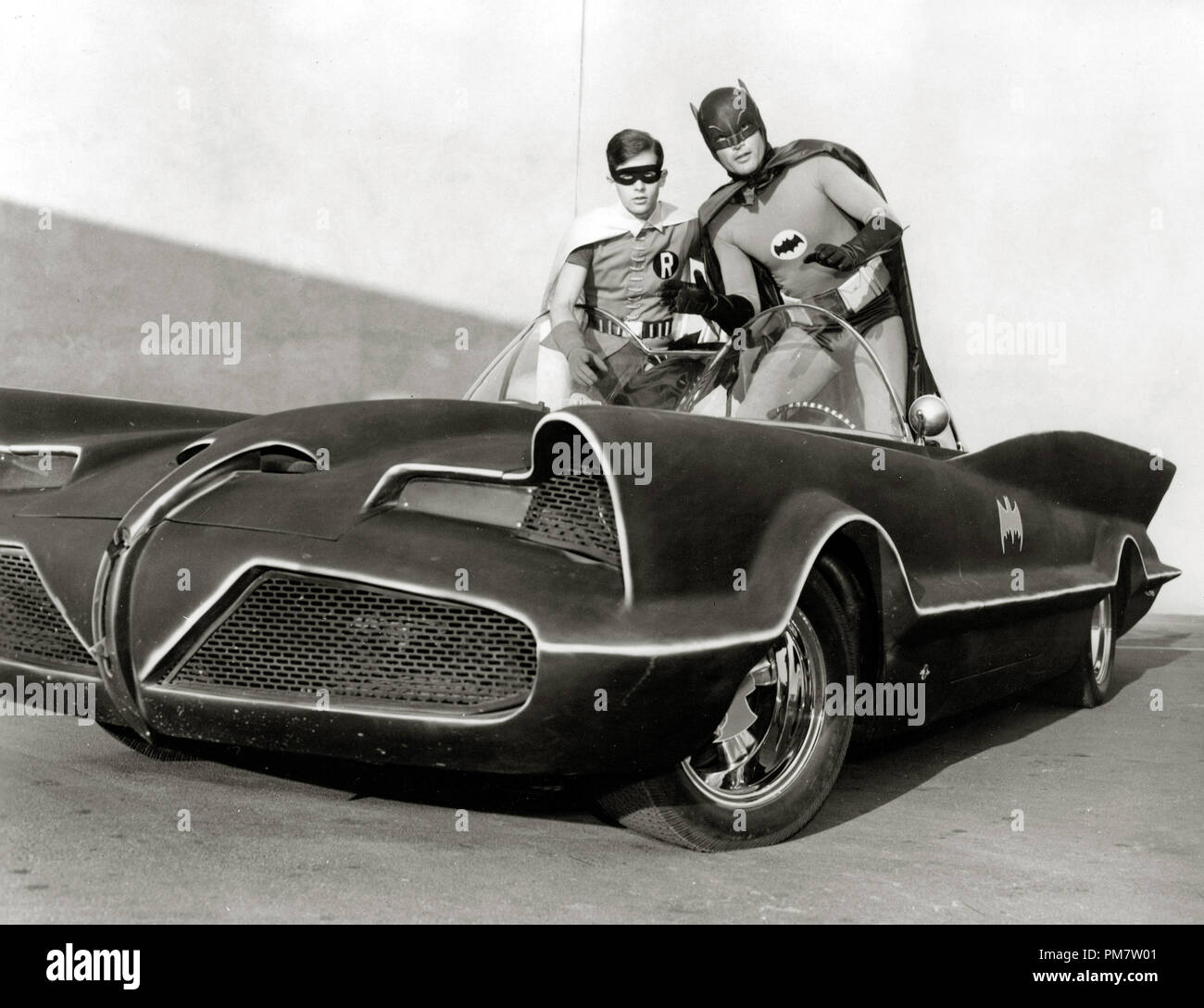 Burt Ward et Adam West, 'Batman' vers 1966 référence #  31386 835THA Banque D'Images