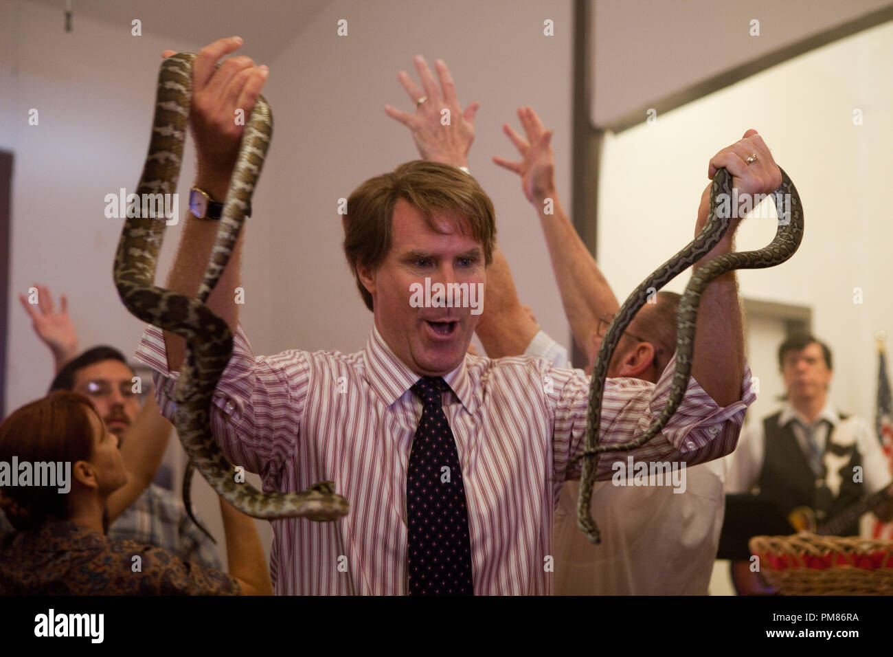 Will Ferrell comme Cam Brady Warner Bros Pictures dans la campagne, une comédie Warner Bros Pictures version. Banque D'Images