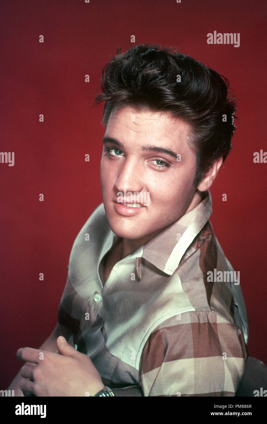 (Archivage classique du cinéma - Rétrospective) Elvis Presley Elvis Presley, vers 1957 référence #  31616 028THA Banque D'Images