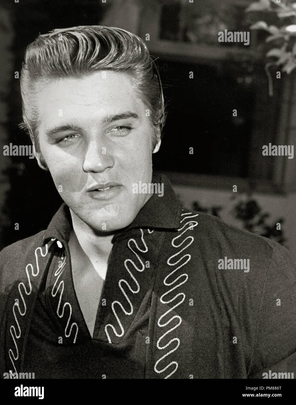 (Archivage classique du cinéma - Rétrospective) Elvis Presley Elvis Presley, vers 1957. Référence #  31616 Fichier 029THA Banque D'Images
