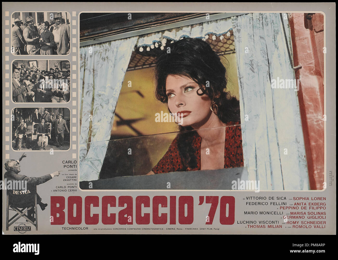 Boccaccio '70 '1962' L'affiche italienne Sophia Loren de référence de dossier 31780 906 Banque D'Images