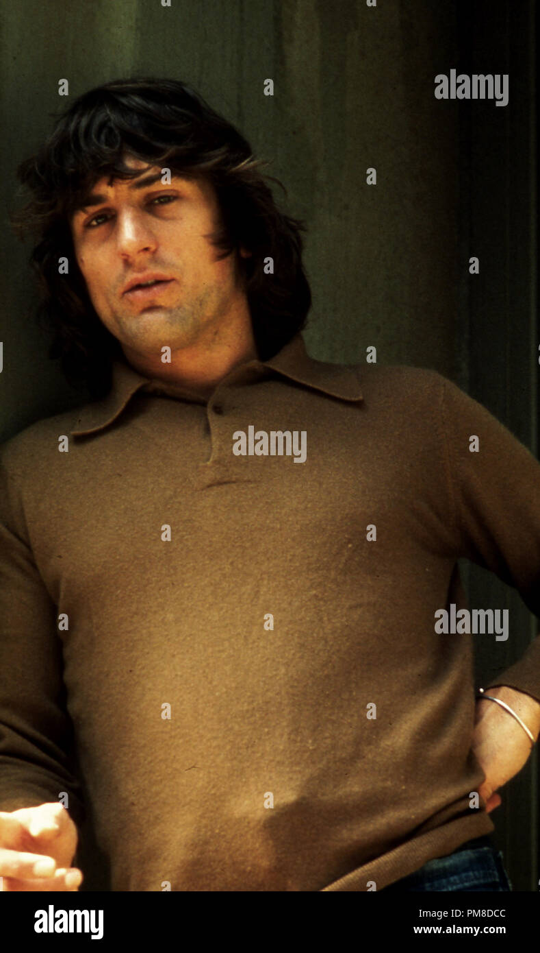 Studio publicité film still de 'Mean Streets' Robert De Niro 1973 Warner Brothers référence #  31955 474THA Banque D'Images