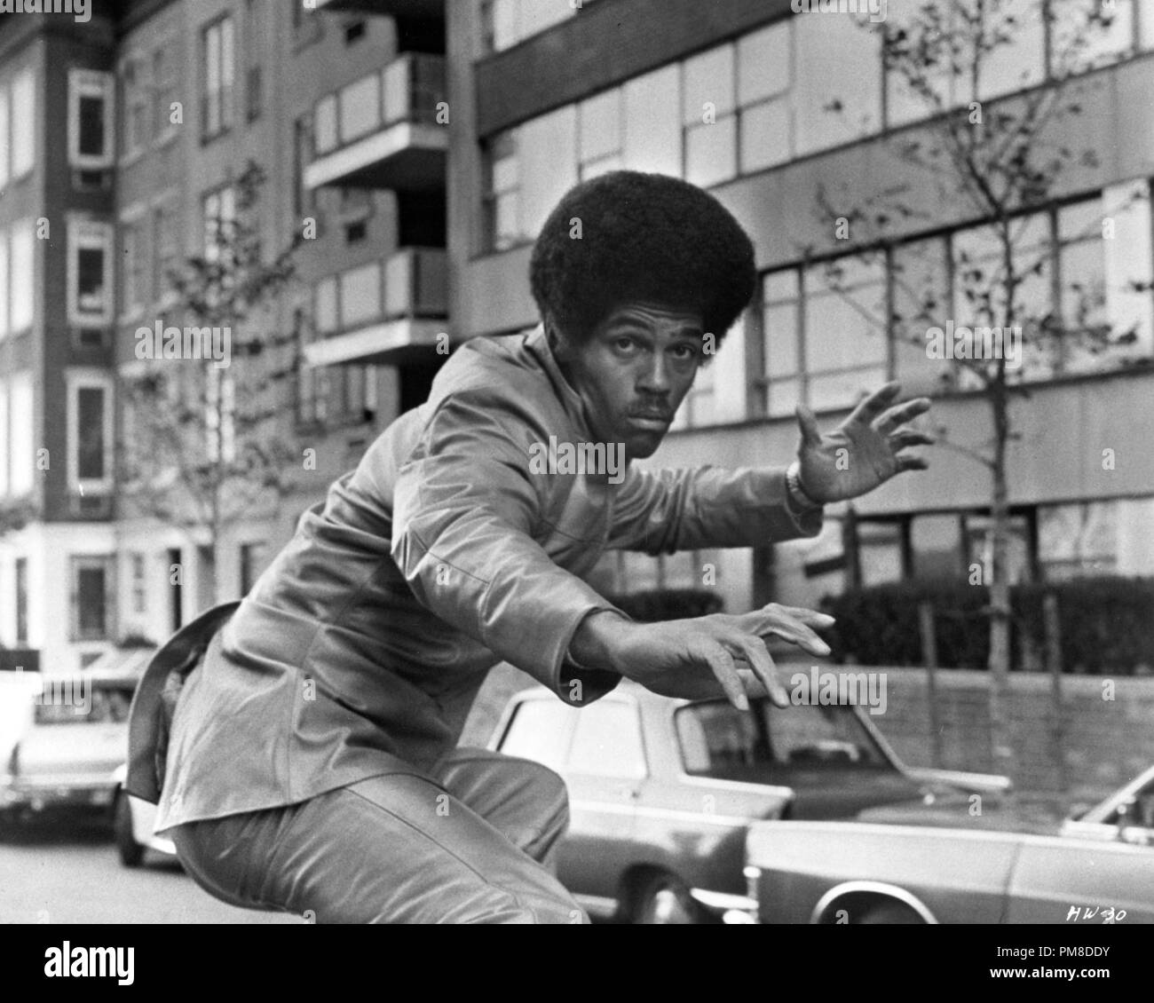 Studio film publicitaire de 'encore trois à la dure' Jim Kelly 1974 Trois C Service Company référence #  31955 Fichier 509THA Banque D'Images