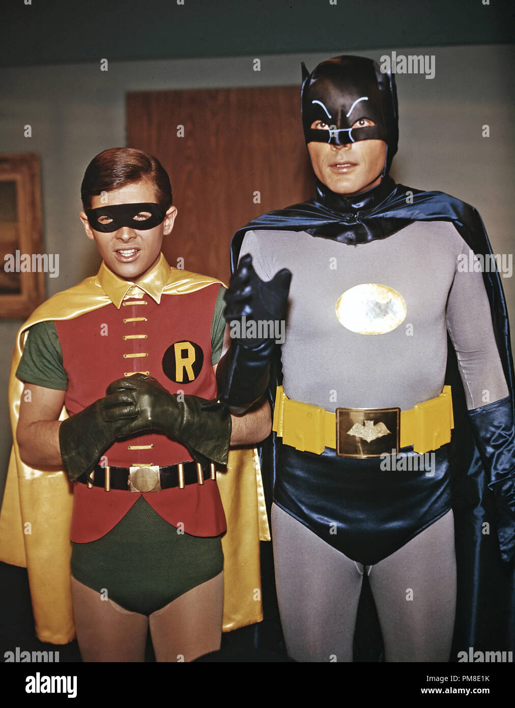 Burt Ward et Adam West,'Batman' vers 1967. Référence #  31202 Fichier 215THA Banque D'Images