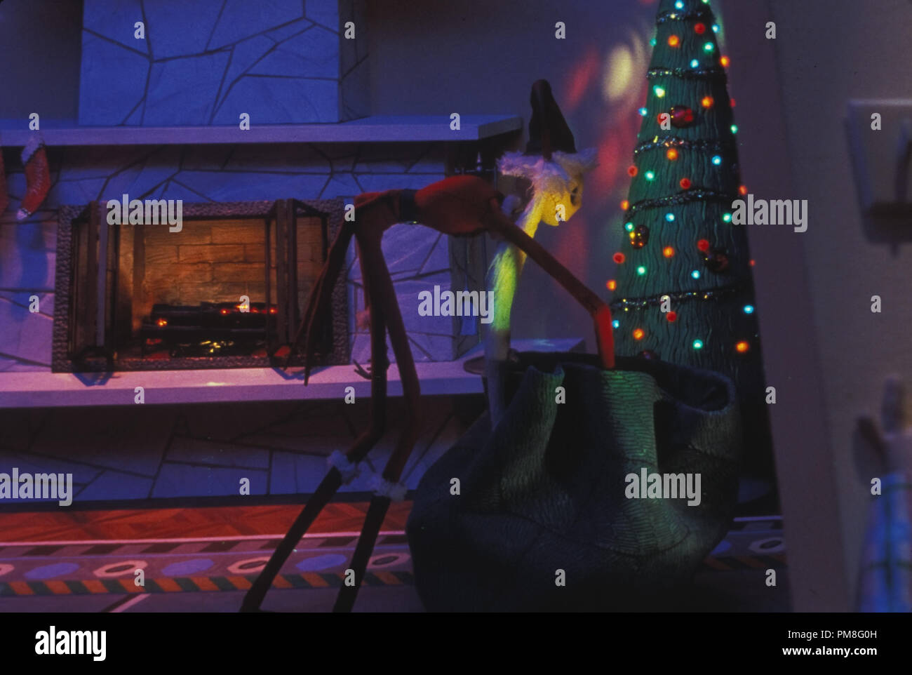 Photo du film / publicité encore de 'l'Étrange Noël' © 1993 Référence de dossier Touchstone 31371072THA pour un usage éditorial uniquement Tous droits réservés Banque D'Images