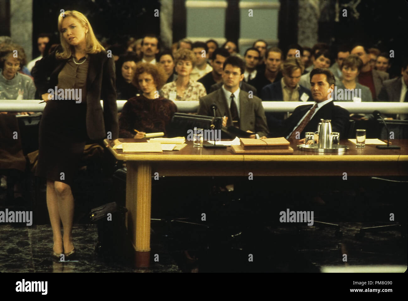 Photo du film / publicité encore de 'coupable comme péché' Rebecca de Mornay, Don Johnson © 1993 Hollywood Pictures Crédit photo : Kerry Hayes #  de référence fichier 31371282THA pour un usage éditorial uniquement Tous droits réservés Banque D'Images