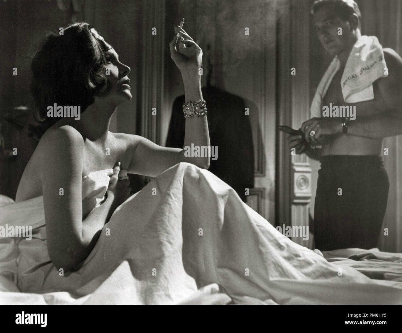 (Archival Classic Cinema - Paul Newman Retrospective) Geraldine page et Paul Newman, 'Sweet Bird of Youth' 1962 dossier MGM référence 31510 051THA Banque D'Images