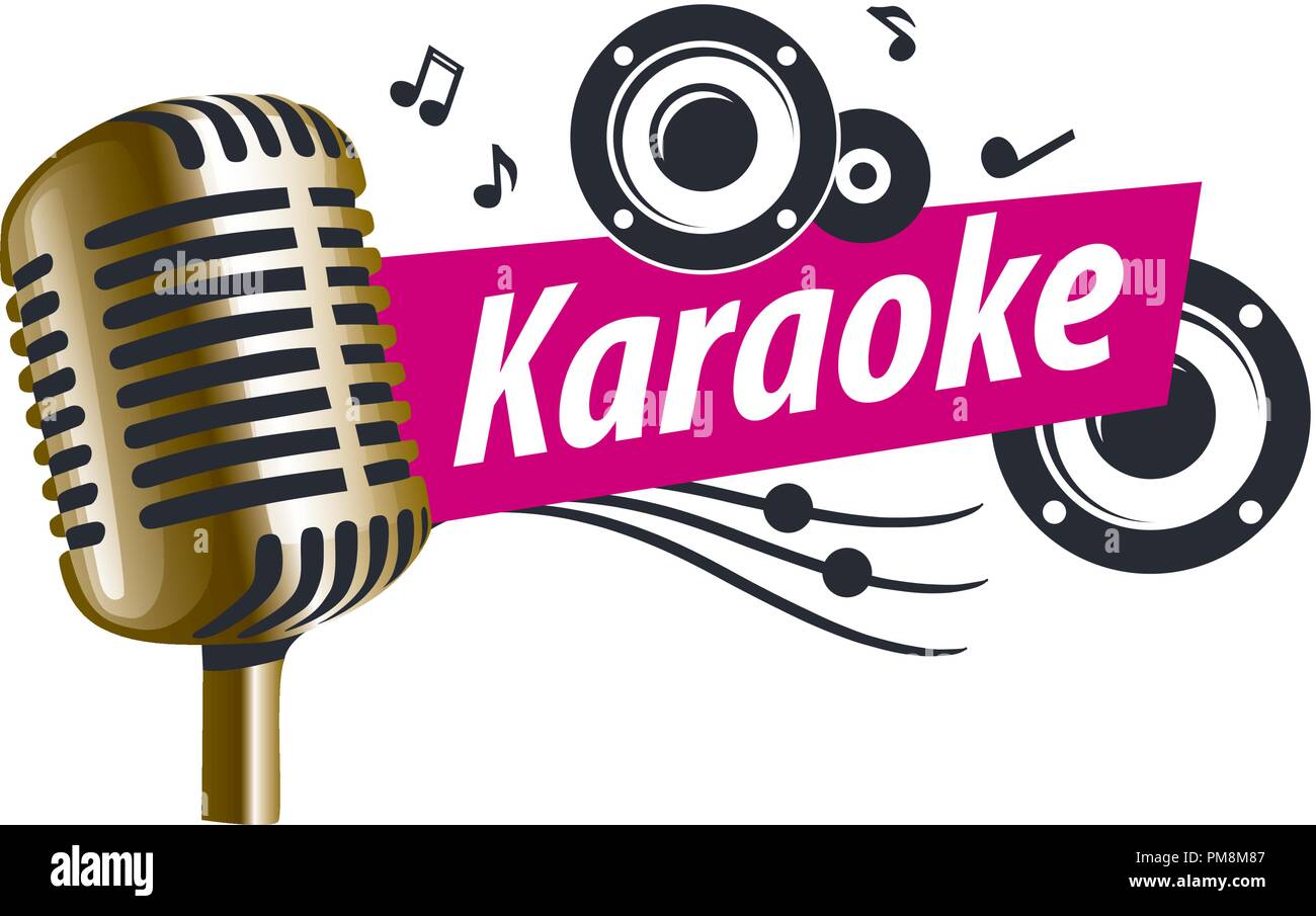 Logo vector karaoke Image Vectorielle Stock Alamy