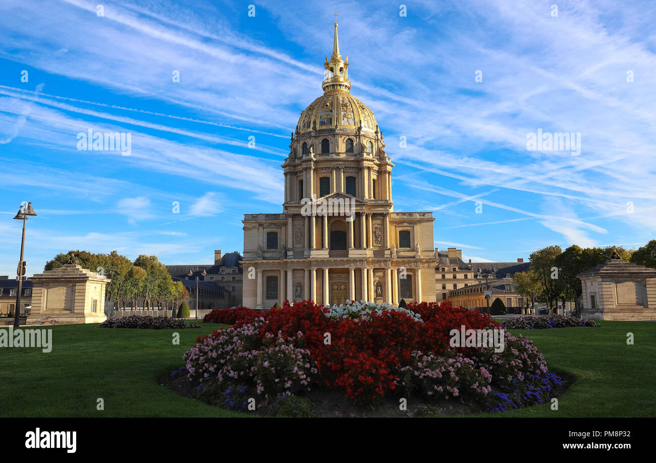 Chapelle de Saint-Louis-des-Invalides Les Invalides En 1679 Résidence National des Invalides, Paris, France. Banque D'Images