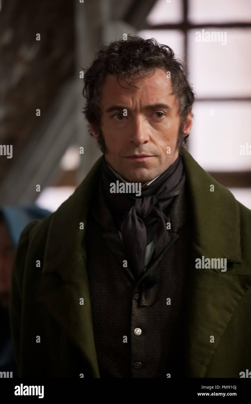 HUGH JACKMAN en Jean Valjean dans "Les Misérables" 2012 Banque D'Images