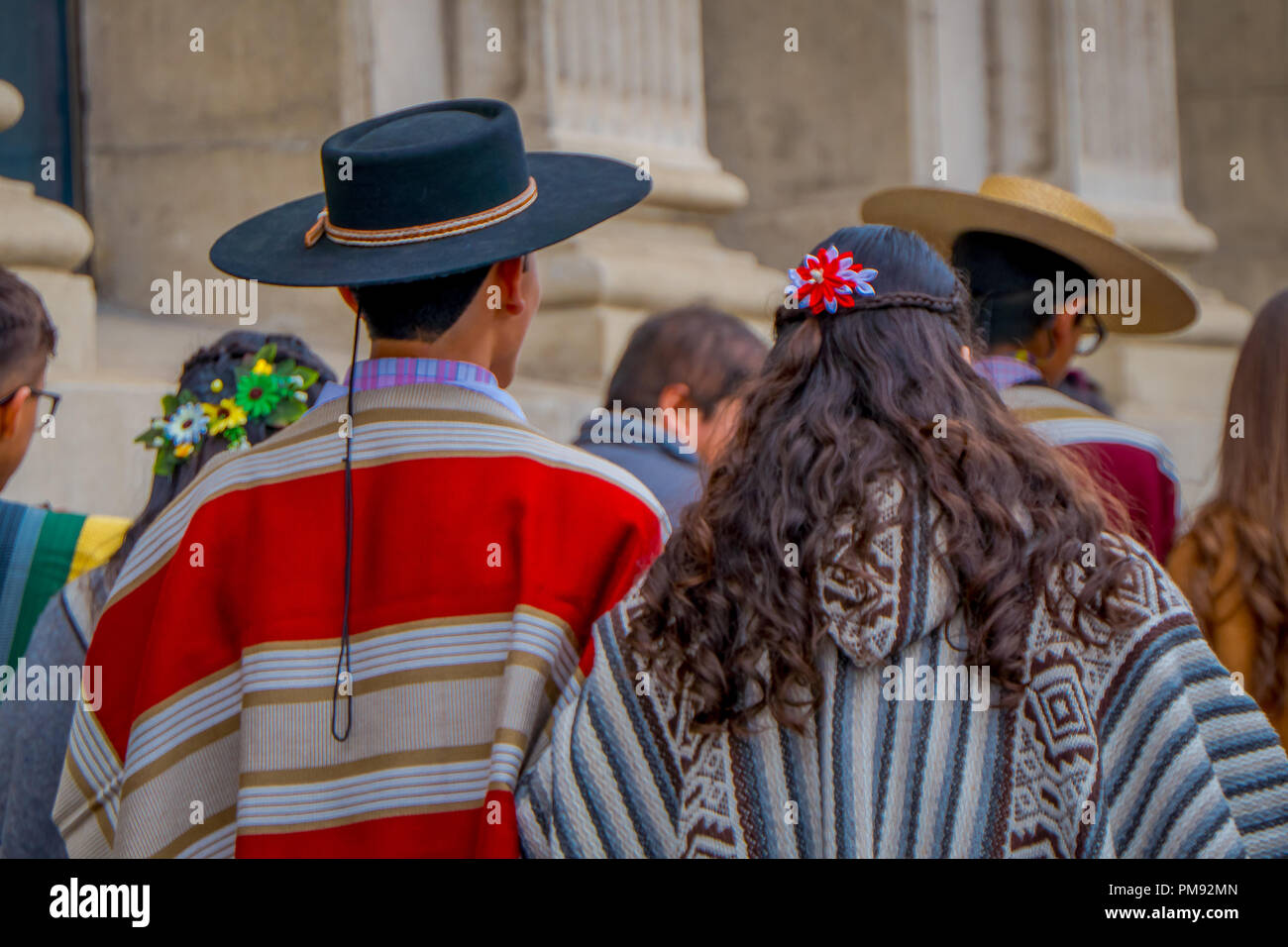 Chilean hats Banque de photographies et d'images à haute résolution - Alamy