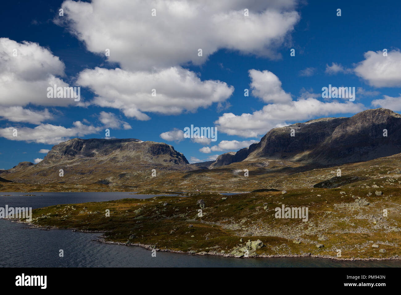 Hauklifjell, télémark Banque D'Images