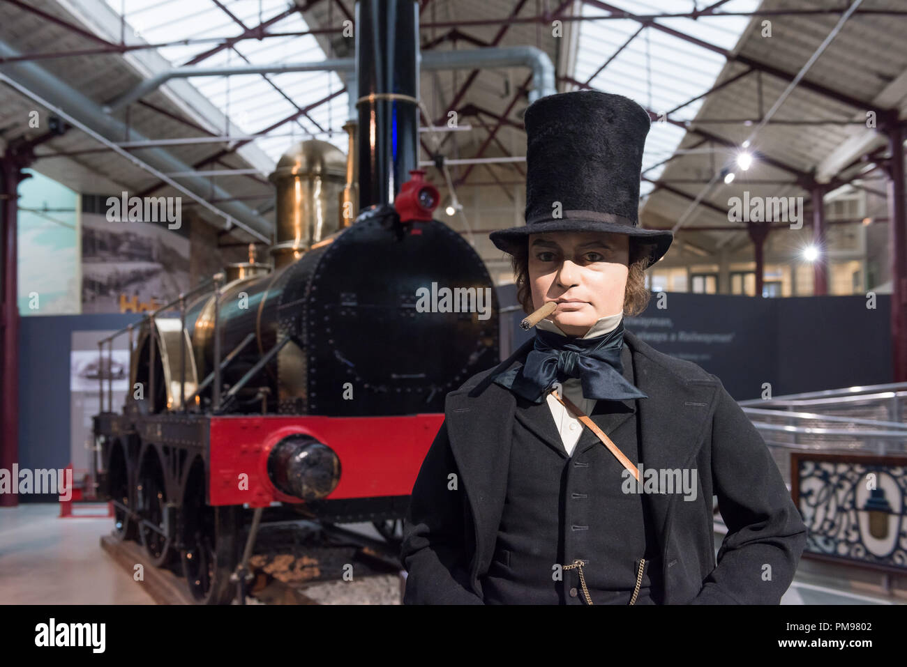 Brunel à vapeur, Great Western Railway Museum, Swindon, Royaume-Uni Banque D'Images