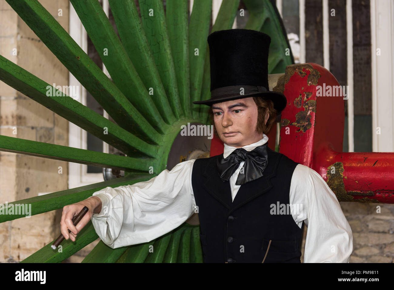 Brunel à vapeur, Great Western Railway Museum, Swindon, Royaume-Uni Banque D'Images