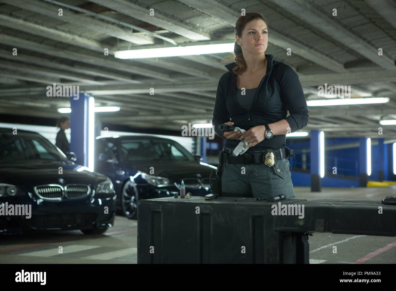 GINA CARANO que Riley dans "Fast & Furious 6', le prochain épisode de la franchise à succès mondiale construite sur la vitesse. Banque D'Images