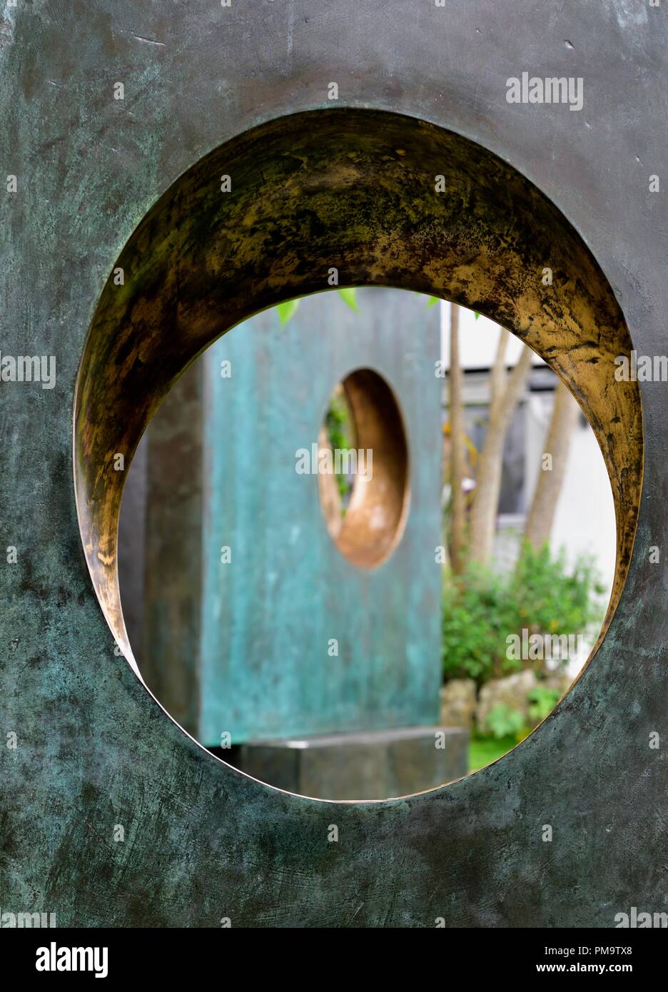 Barbara Hepworth Museum, St Ives, Cornwall, Angleterre, Royaume-Uni Banque D'Images