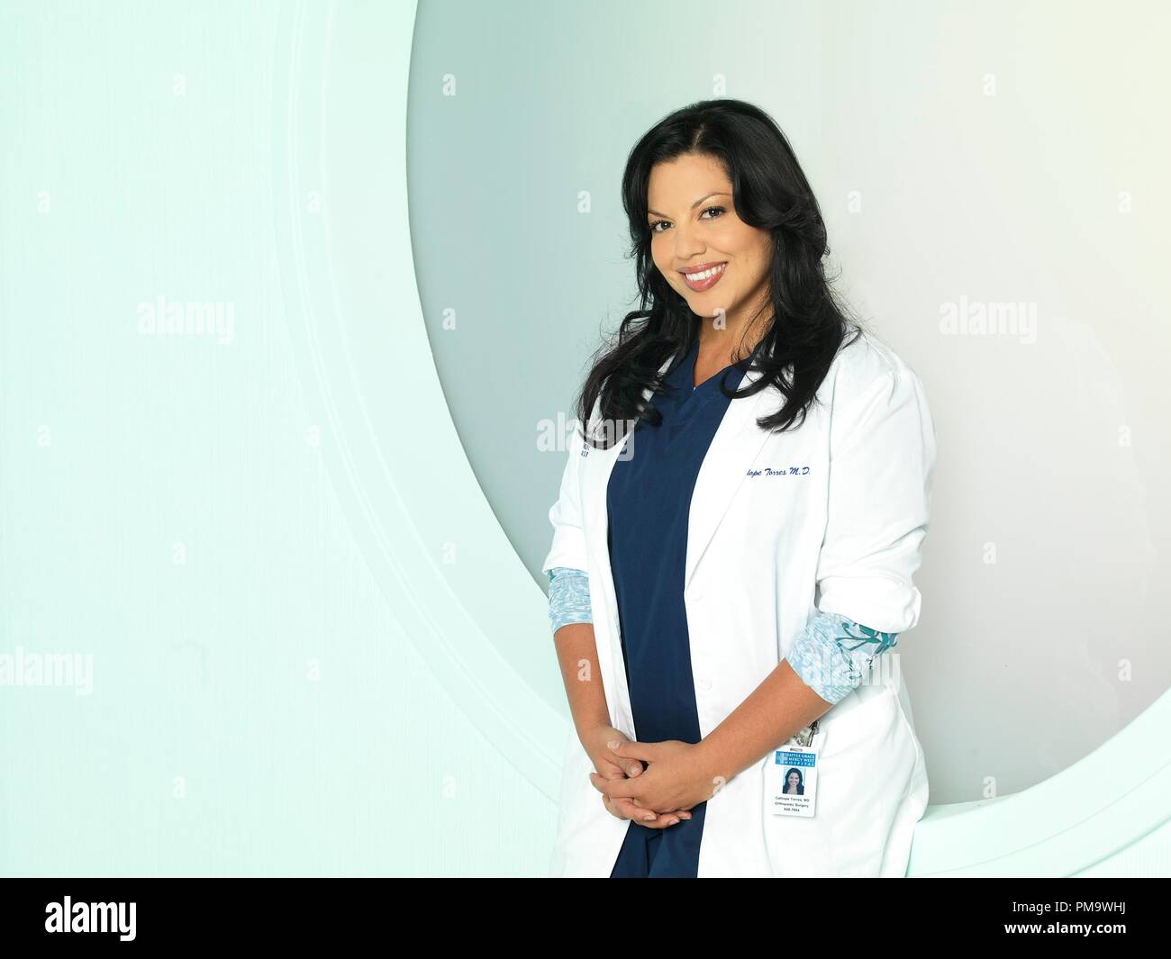 Grey's Anatomy - ABC 'Grey's Anatomy' stars Sara Ramirez que Callie Torres. Banque D'Images