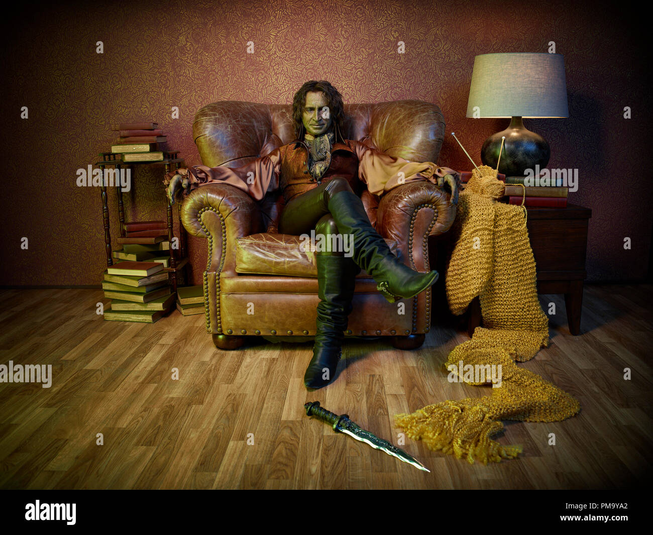 Il était une fois' Saison 1 (2012- 2013) Robert Carlyle Banque D'Images