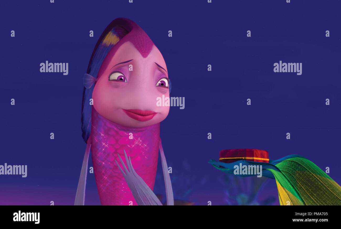 Angie 'Shark Tale' (2004) Dreamworks Photo Stock Alamy