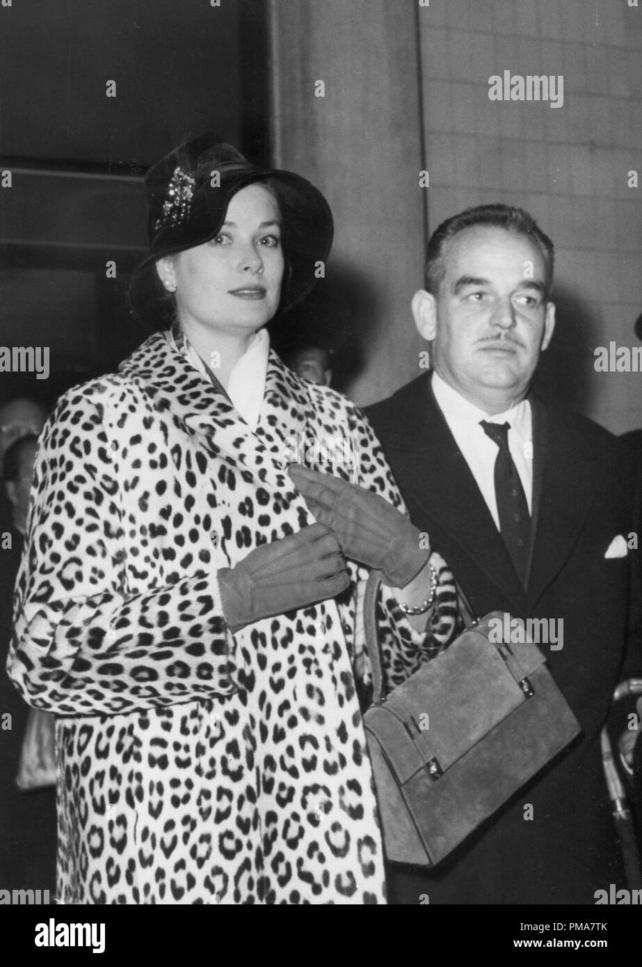 Prince rainier princess grace monaco Banque de photographies et d