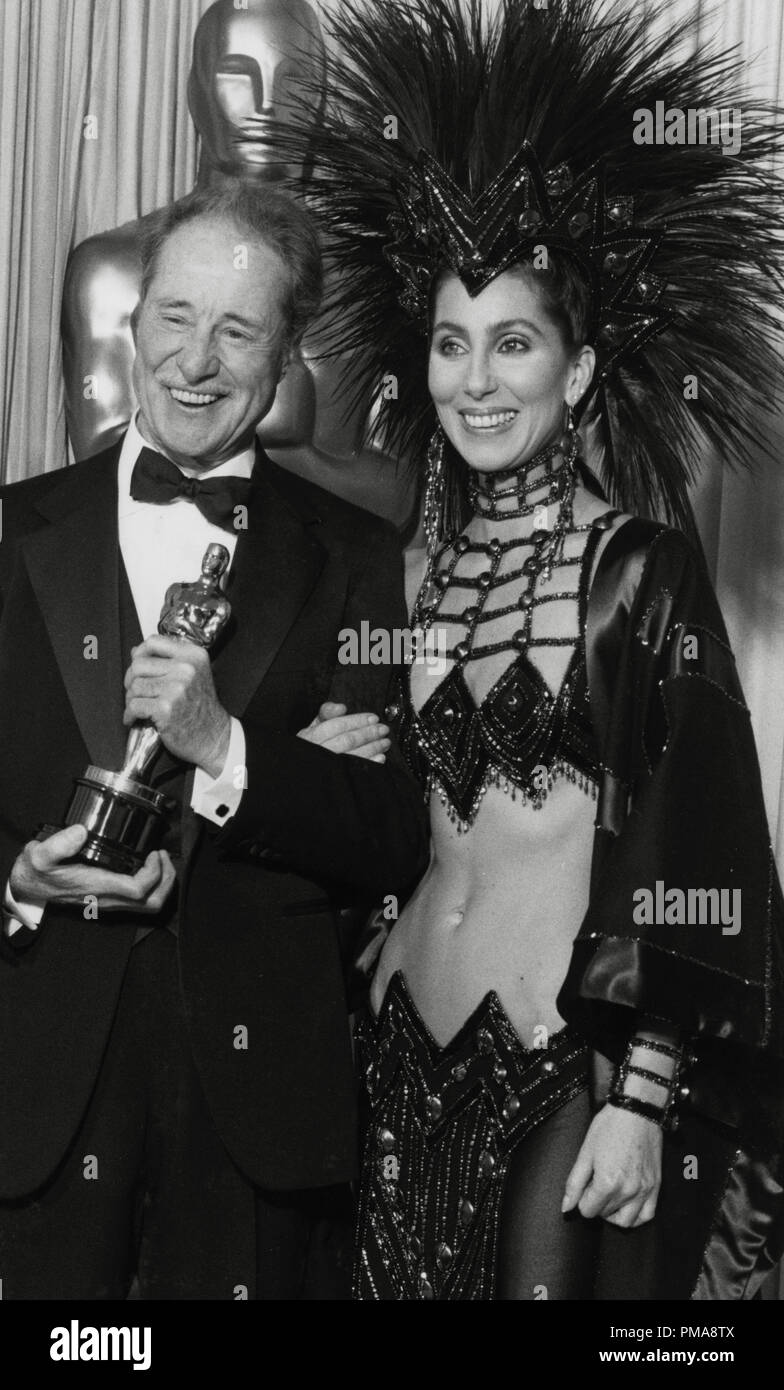 Don Ameche et cher à la 58e annuelle des Academy Awards, 1986 Référence du dossier #  31955 663THA Banque D'Images