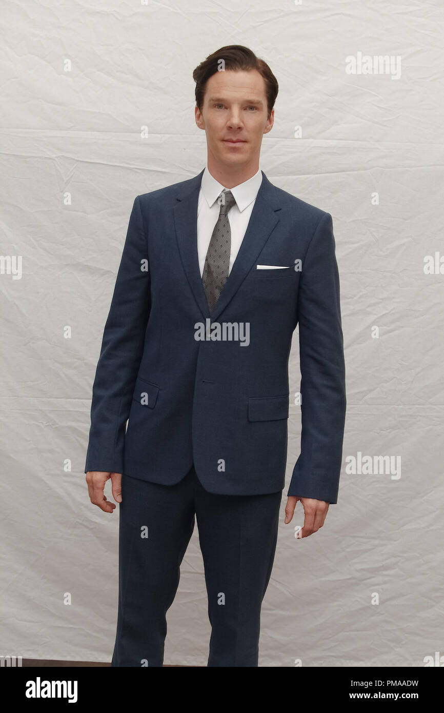 Benedict Cumberbatch à 'The Fifth Estate' conférence de presse au Ritz Carlton le 6 septembre 2013 à Toronto, Ontario, Canada. . La reproduction par les tabloïds américains est absolument interdit. Référence #  32123 Fichier 006CCR pour un usage éditorial uniquement - Tous droits réservés Banque D'Images