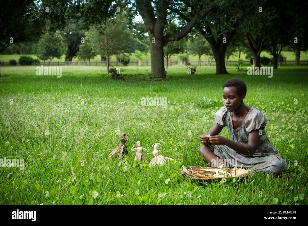 Lupita Nyong'o comme "Patsey' dans 12 ans un esclave. Banque D'Images