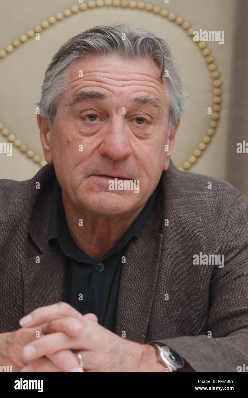 Robert De Niro 'Last Vegas' Session de portrait, le 18 octobre 2013. La reproduction par les tabloïds américains est absolument interdit. Référence #  32169 Fichier 044CCR pour un usage éditorial uniquement - Tous droits réservés Banque D'Images