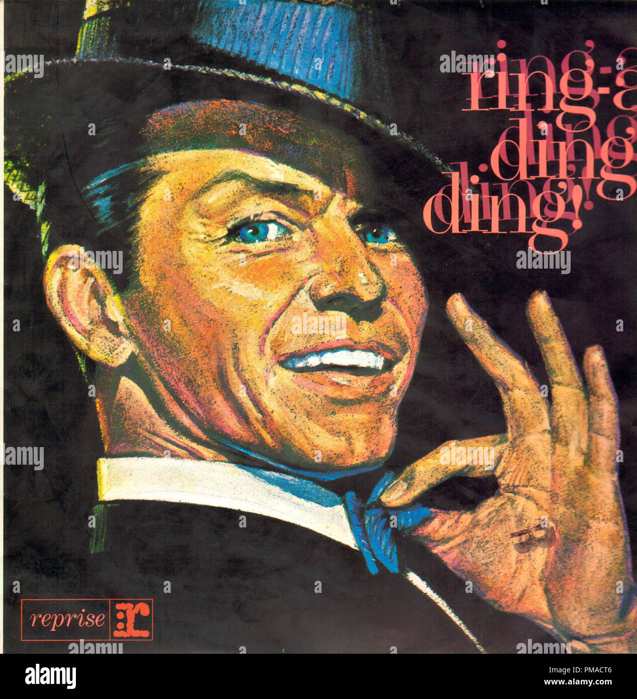 Ring-a-Ding-Ding ! 1961 est un album de Frank Sinatra. C'était la première reprise de Sinatra, et, comme le concept initial était "un album sans ballads', inclus seulement les numéros de référence fichier swing uptempo #  32368 437THA Banque D'Images