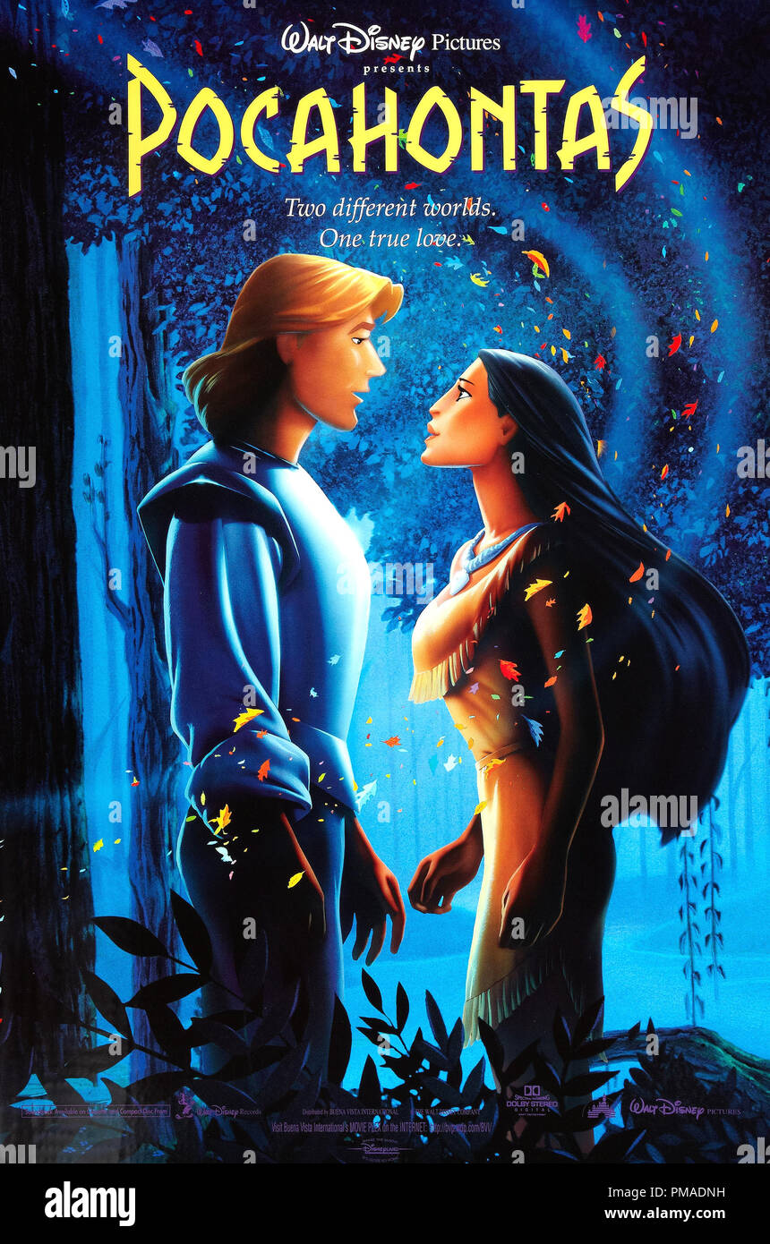 'Nous' - Pocahontas Poster 1995 Walt Disney Productions référence #  32509 293THA Banque D'Images
