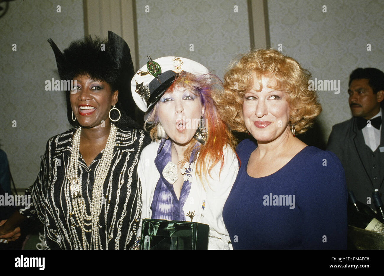 Patti Labelle, Cyndi Lauper et Bette Midler, 1985 © CCR /Le Hollywood Archive - Tous droits réservés référence #  32509 778THA Banque D'Images