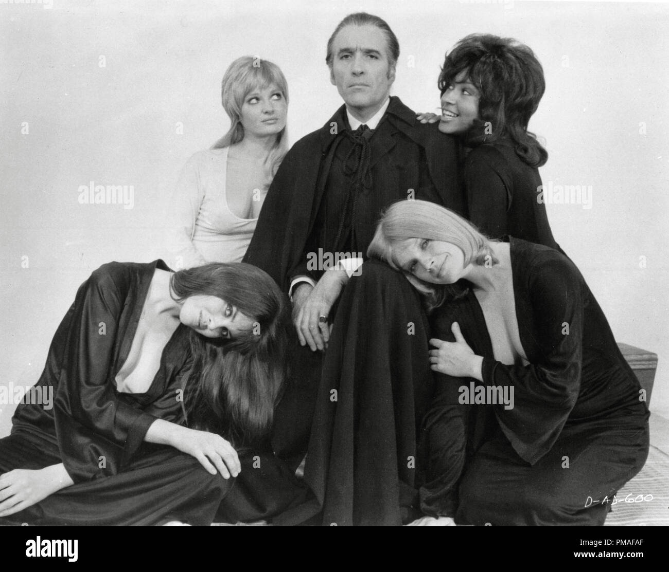 Christopher Lee, "Dracula A.D.1972' 1972 Hammer Films de référence de dossier 32633 416THA Banque D'Images