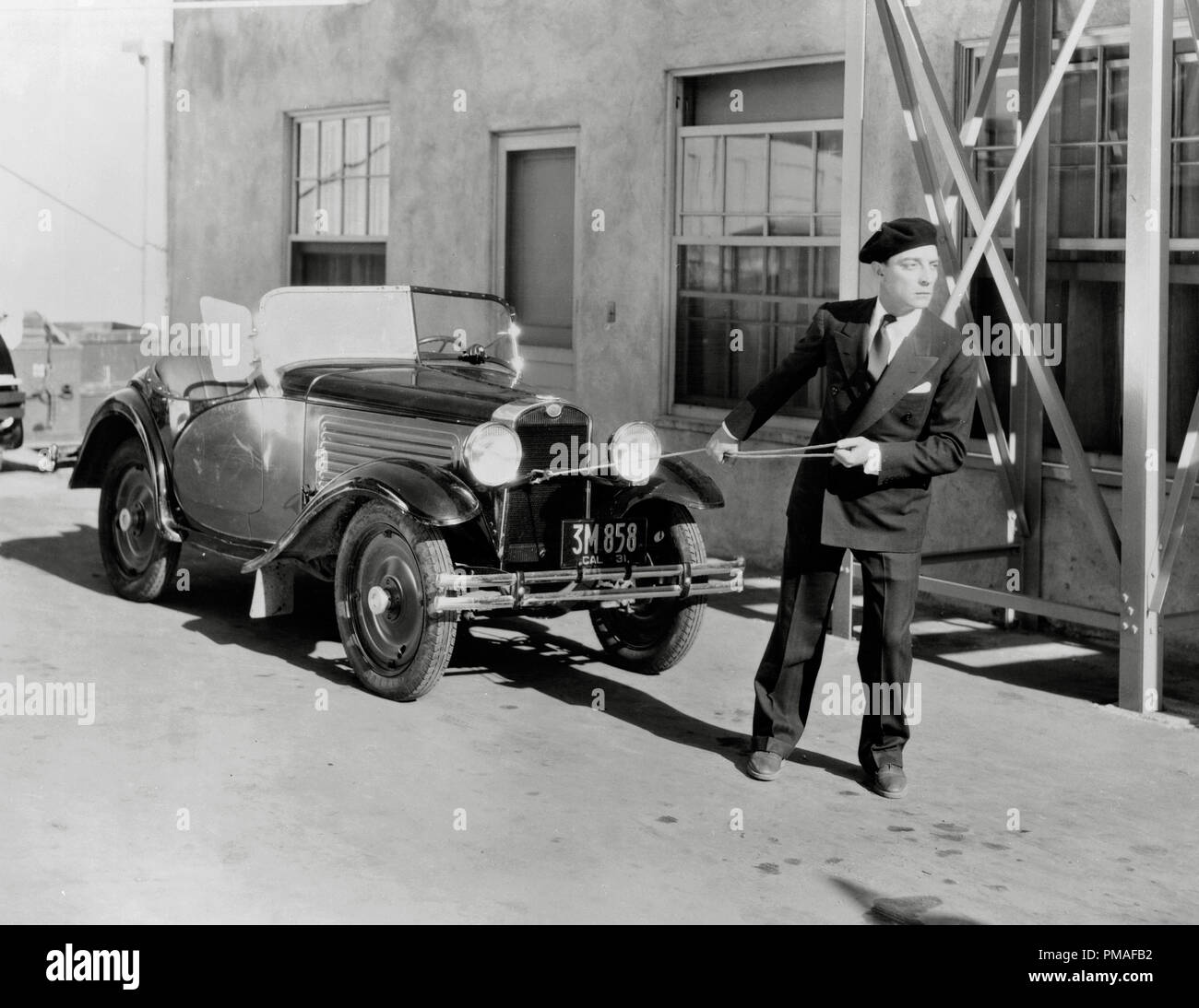 Film muet de Buster Keaton comédien, vers 1920 référence #  32633 438 THA Banque D'Images