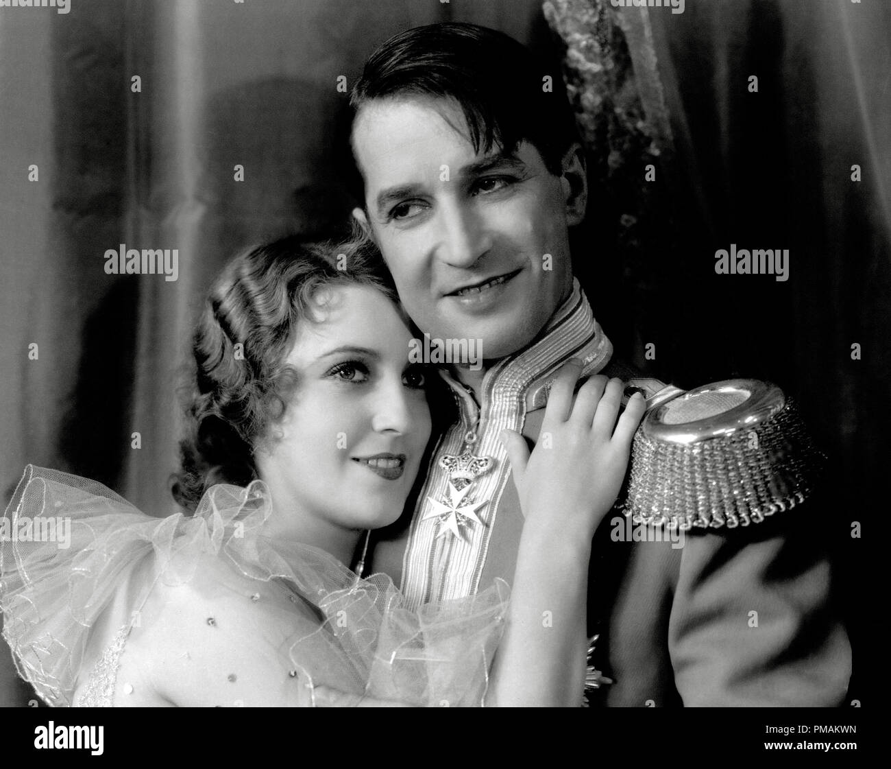 Jeannette MacDonald, Maurice Chevalier, "la Love Parade" (1929)Une célèbre  Lasky Corp. Référence # 33300 739 THA Photo Stock - Alamy